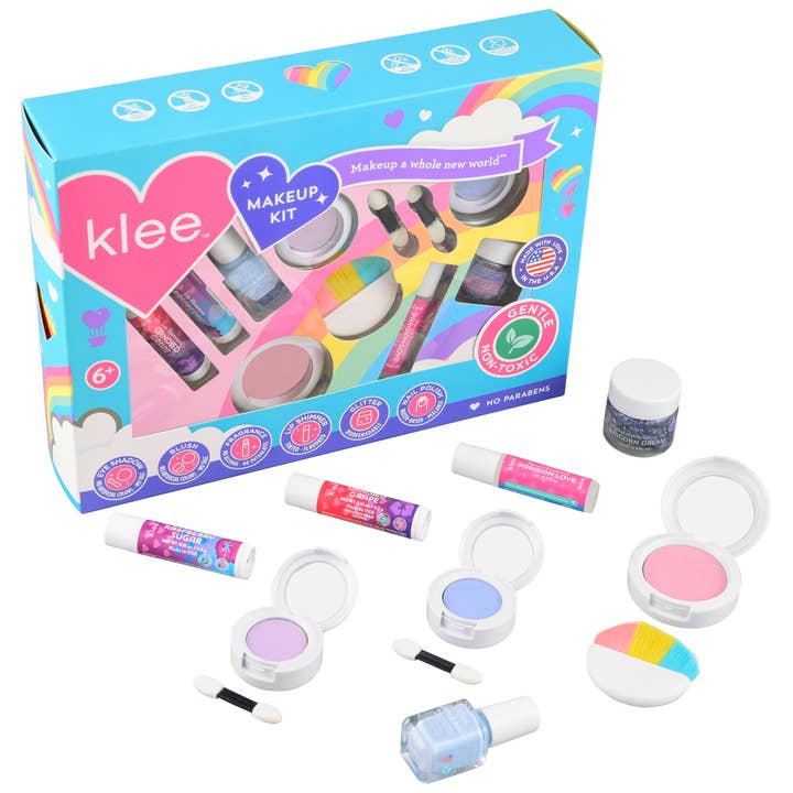 Klee Naturals - Wholesale Kids Makeup - Kids - Arc of Joy - Rainbow Dream Deluxe Makeup Kit