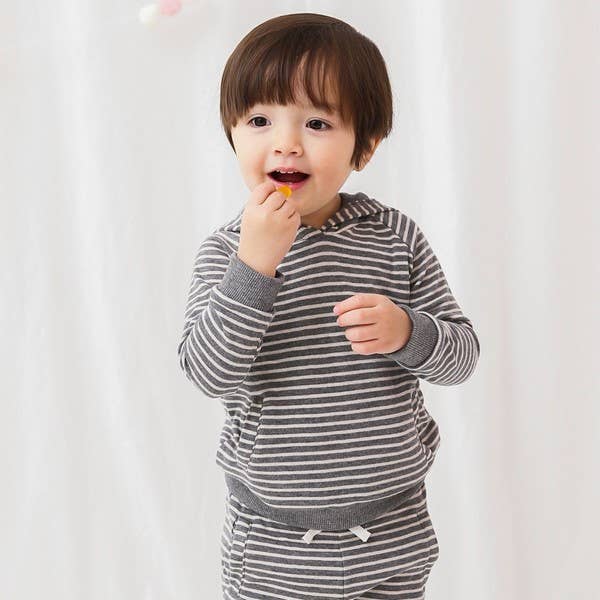 Grey Bengdi Hoodie Grey- Hoodie & Pants Set for wholesale on Faire