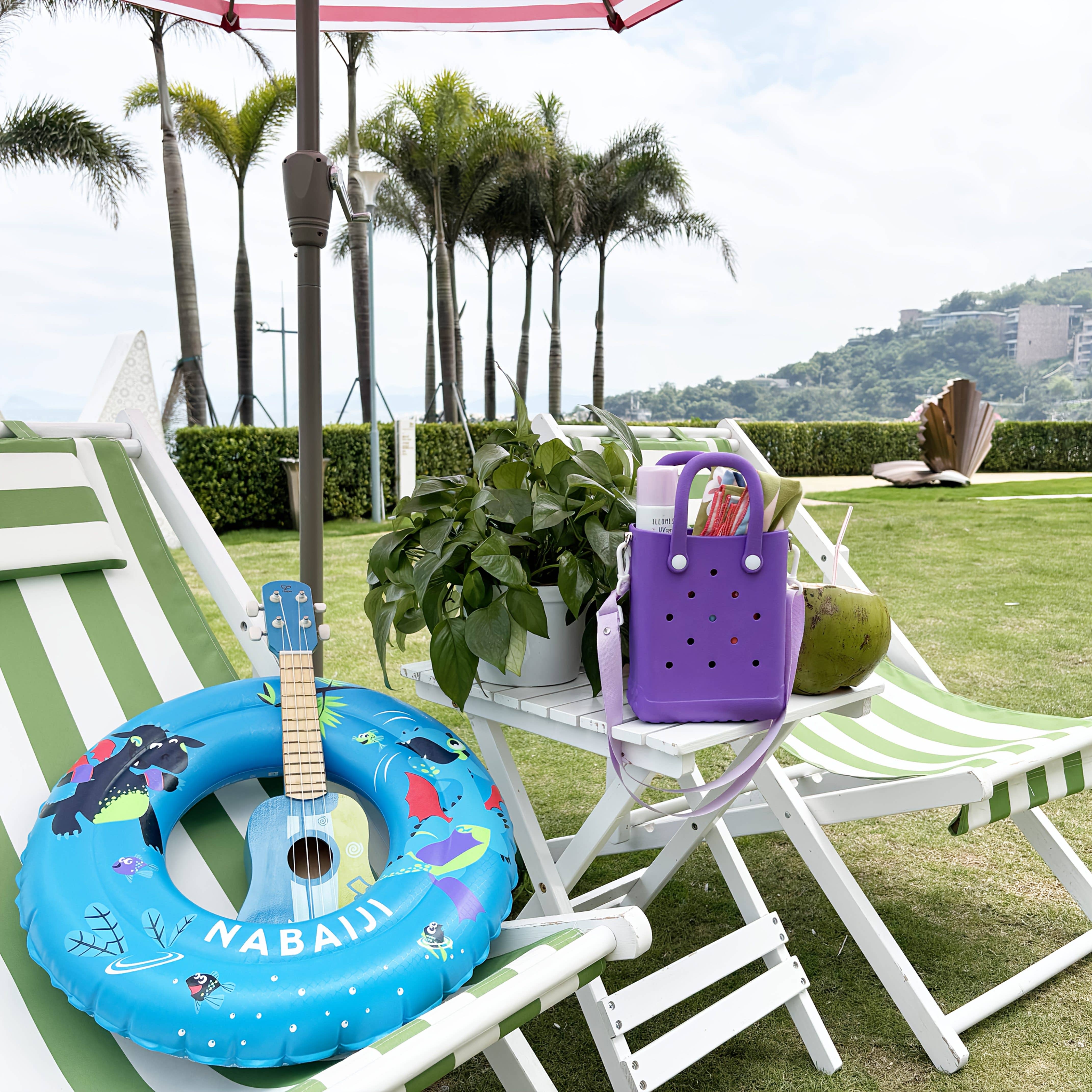 NARWEY INC - Wholesale Beach Bag - EVA Mini Beach Tote Bag Rubber Travel Bag Summer Beach Bag6