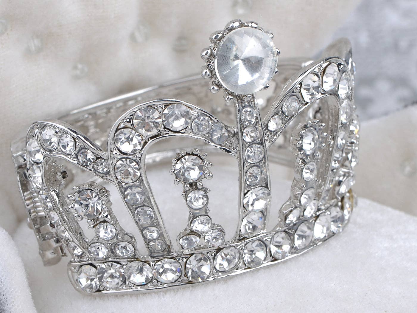 AK Brand – Engroshandel Manchetarmbånd – Farvet krone tiara manchetarmbånd1