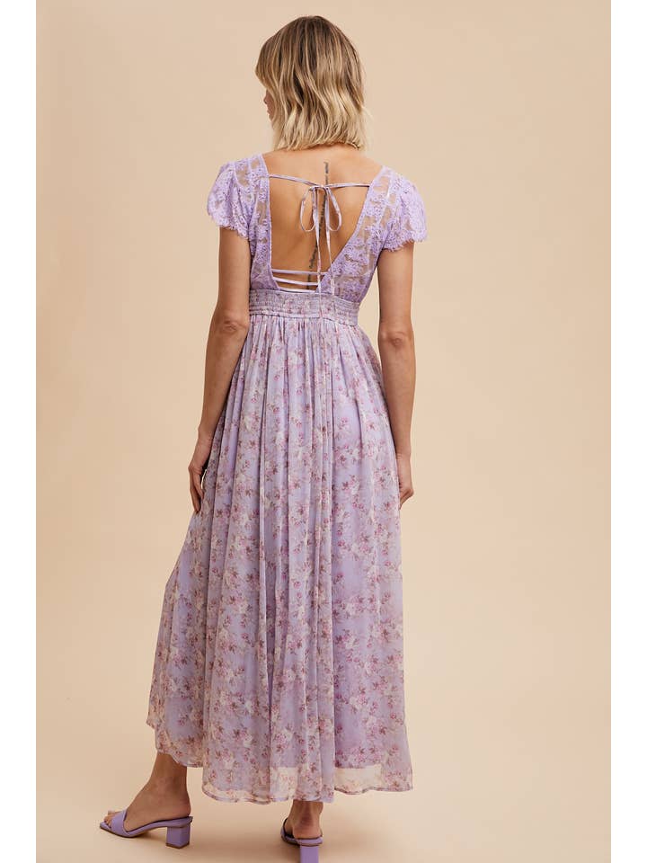 In Loom - Wholesale Jurk - Dames - MAXI-JURK MET GESCHULPTE KANTEN EN CONTRAST2