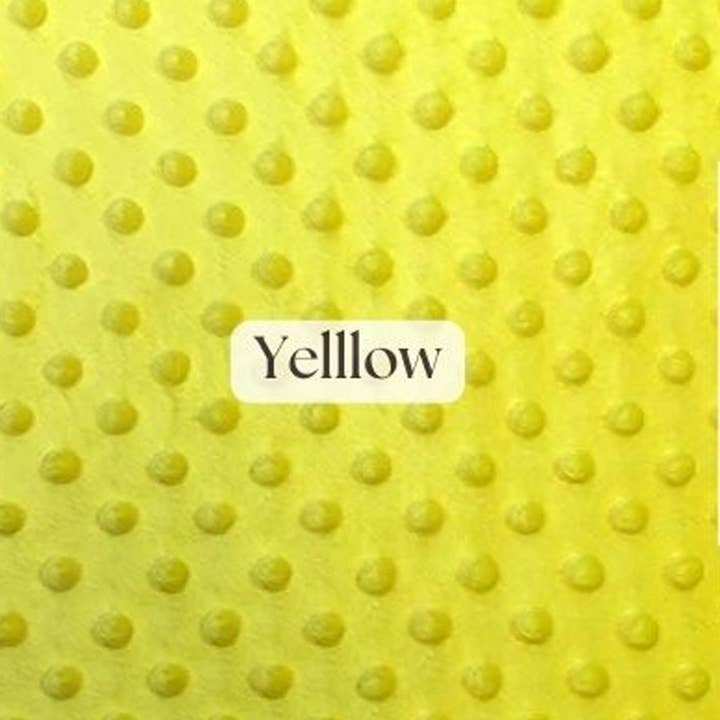 Minky Dot Fleece Fabric for Baby Blankets & Apparel 60 Inch for wholesale by Radyan Fabrics