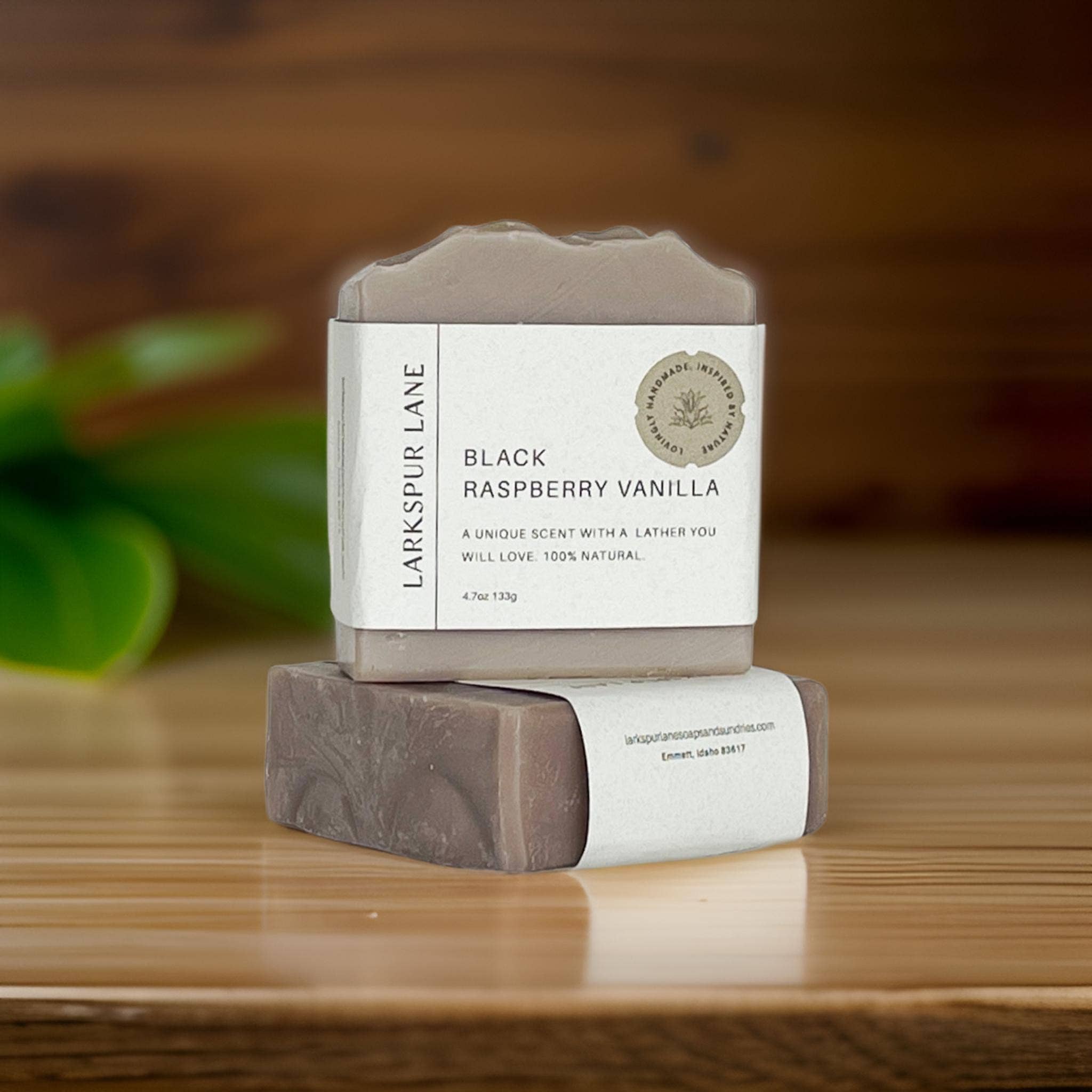 Larkspur Lane Soaps & Sundries LLC - Wholesale Bar Soap - Black Raspberry Vanilla Soap