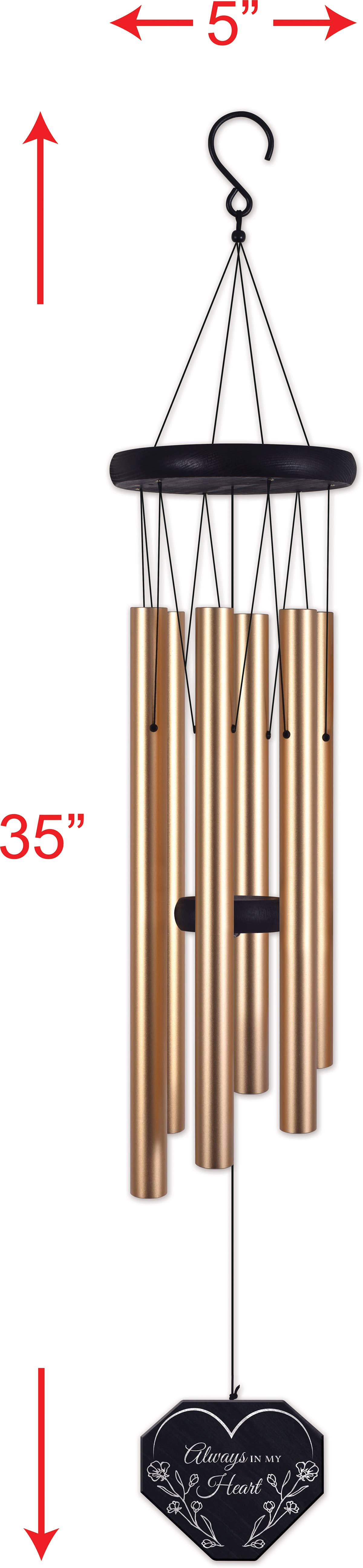 Sunset Vista Designs - Vente Carillons - Toujours dans mon cœur - Carillon éolien Memorial Garden 945043