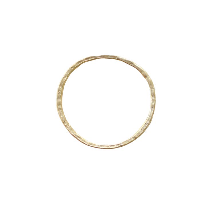 Hand finished large scarf ring for wholesale by Dora Nola