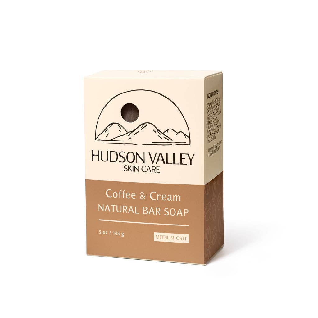 Hudson Valley Skin Care - Wholesale Bar Soap - Coffee & Cream Natural Bar Soap5