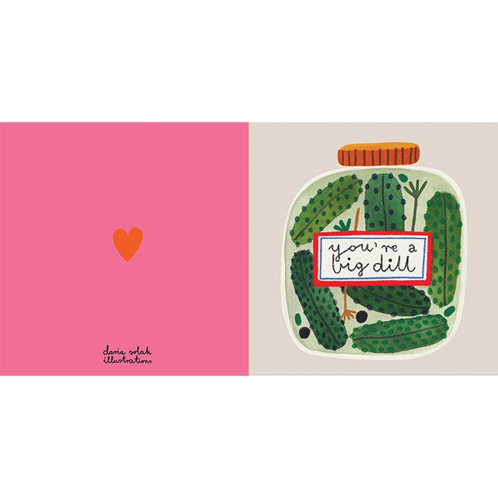 Daria Solak Illustrations - Venta al por mayor Tarjetas de amor - ERES UN GRAN ENREDO (tarjeta)