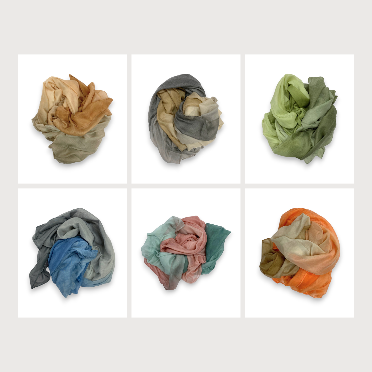 Lili Scarves (US Duty Free) - Wholesale Scarf - Women's - Summer Ombre Dip Scarf1