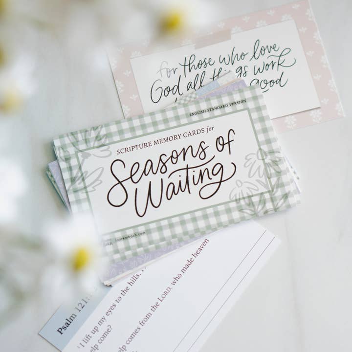 Scripture Memory Cards for Seasons of Waiting for wholesale by Lauren Ibach