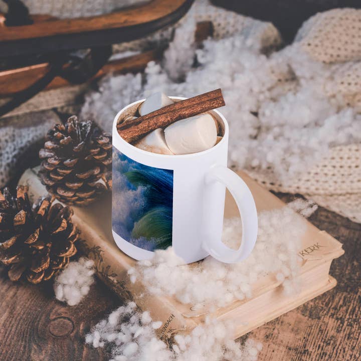 3dRose - Venta al por mayor Taza - 3dRose, Surf en Pismo Beach, California, EE. UU., Taza11