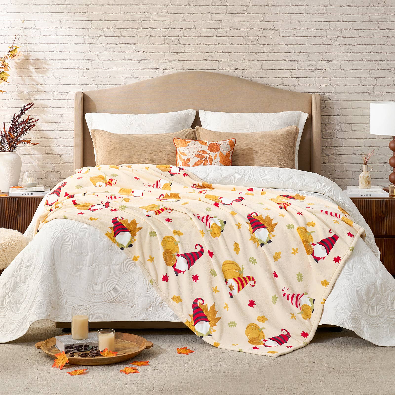 DreamValley - Wholesale Throw Blanket - CB Gnome Christmas Throw Blanket, 50*60"28