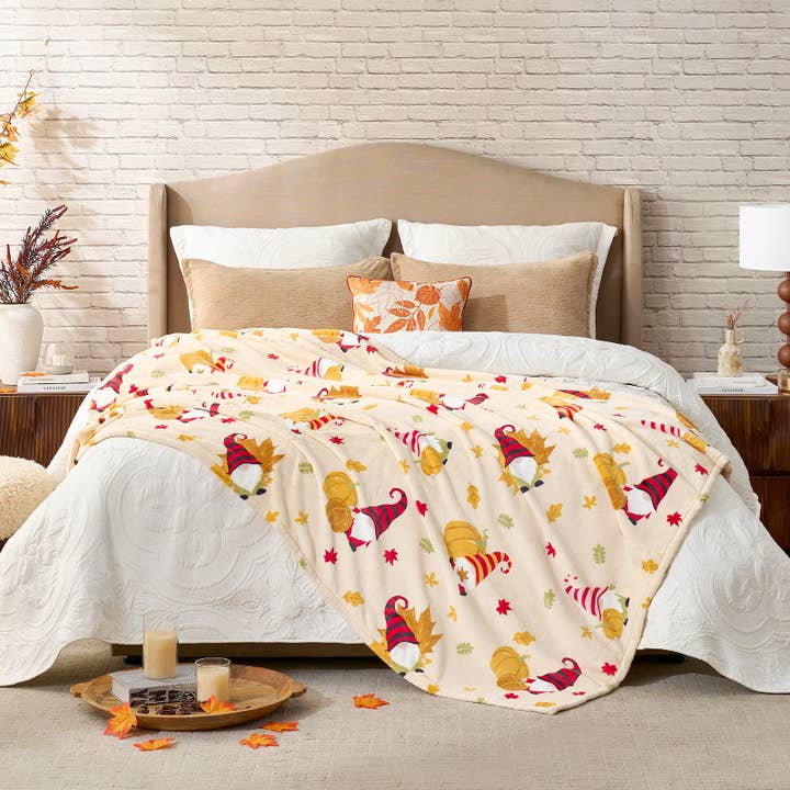 DreamValley - Wholesale Throw Blanket - CB Gnome Christmas Throw Blanket, 50*60"28