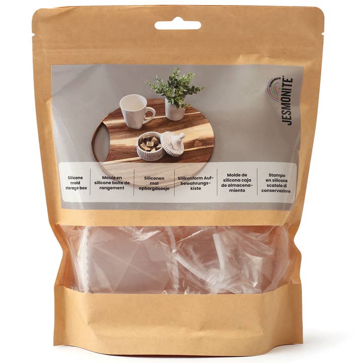 Graine Créative - Wholesale Craft Tool - JESMONITE SILICONE MOLD BOX WITH LID ø 8.2 CM5
