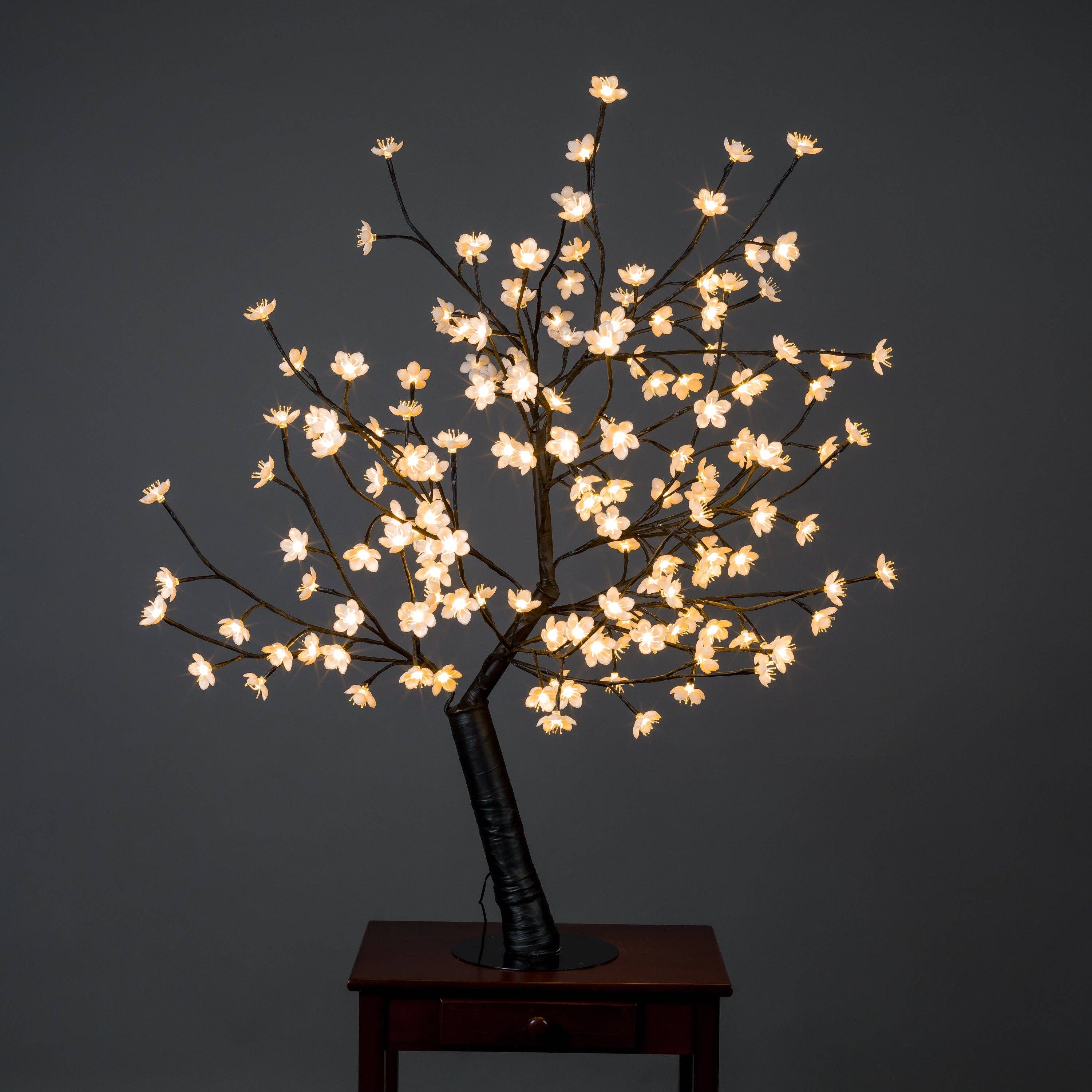 Hi-Line Gift Ltd. - Wholesale Kunstbloemen - 4 ft bloemenlicht-kersenbloesemboom met 160WW LED's2