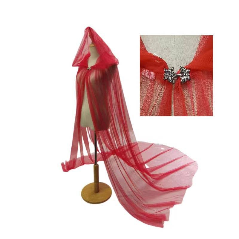 SALINA TRADING INC - Wholesale Swim Cover Up - Women's - Halloween Cape Summer Beach Cardigan Loose Casual Coverup4