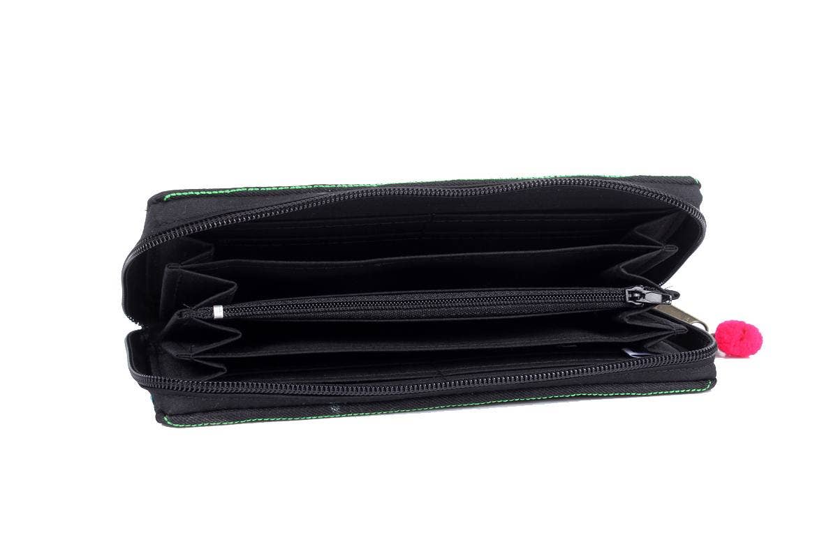 Lumily - Vente Portefeuille – femme - Portefeuille brodé en forme de papillon | Édition limitée - Thaïlande18