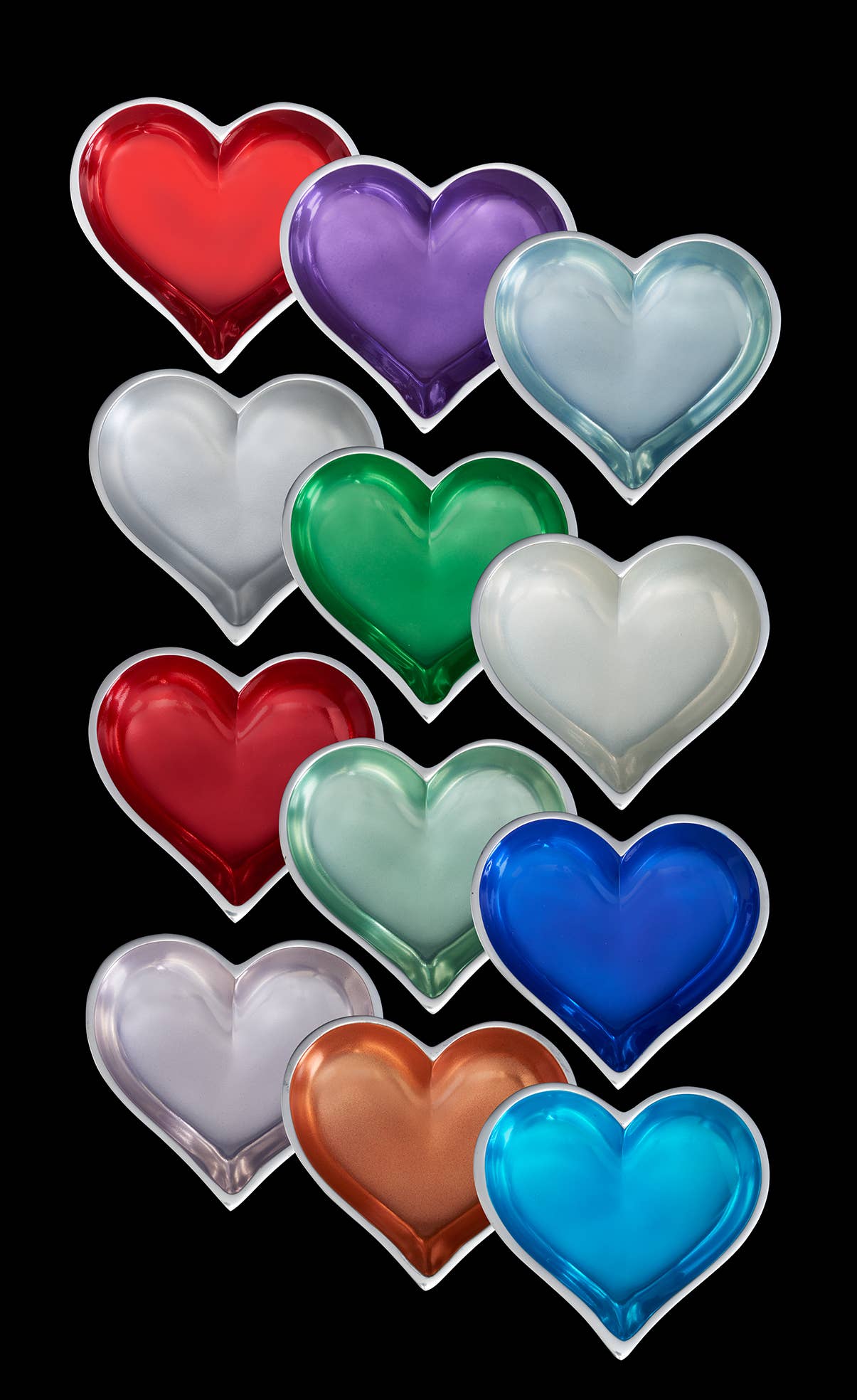 Inspired Generations - Vente Décorations de table - Cœur orné d'une pierre de naissance orange avec topaze de novembre10