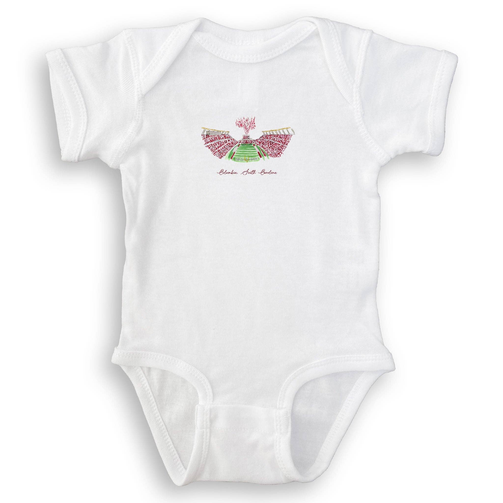 French Graffiti - Wholesale Tea Towel - Columbia, South Carolina Stadium14