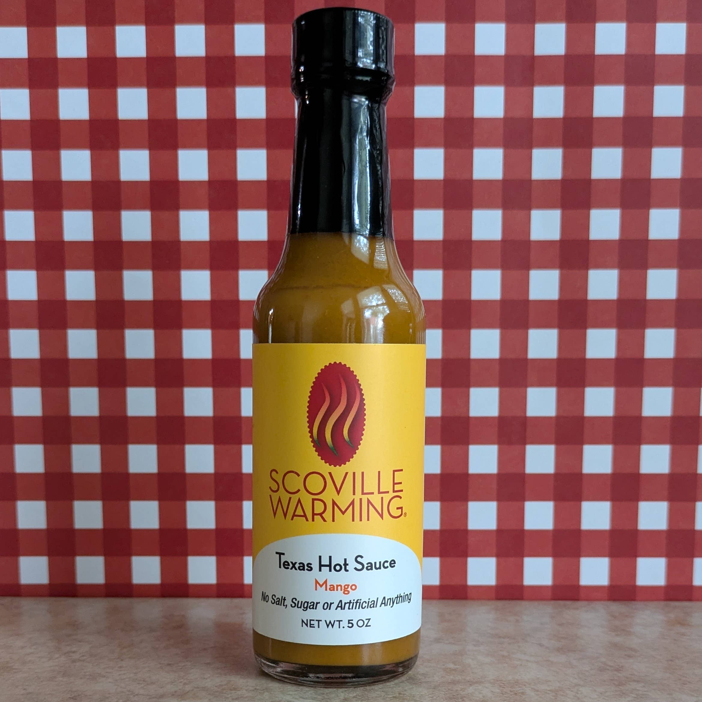 Scoville Warming - Wholesale Hot Sauce - Scoville Warming Texas Hot Sauce Mango