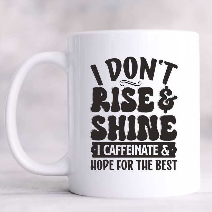 Hello Gorgeous Mugs – Engroshandel Kaffekrus – Jeg står ikke op og skinner sjovt krus