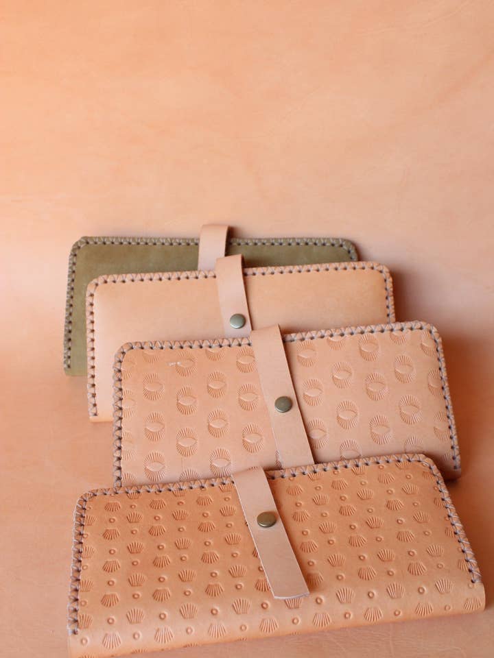 Long Foldable Wallet for wholesale by Olive n' Suede