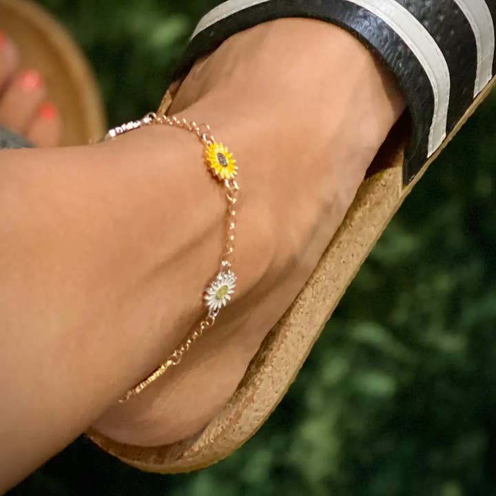 Rainbow Unicorn Birthday Surprise – wholesale Anklet – Anklets Assortment Chains, Charms & Gemstone Styles - Brass2