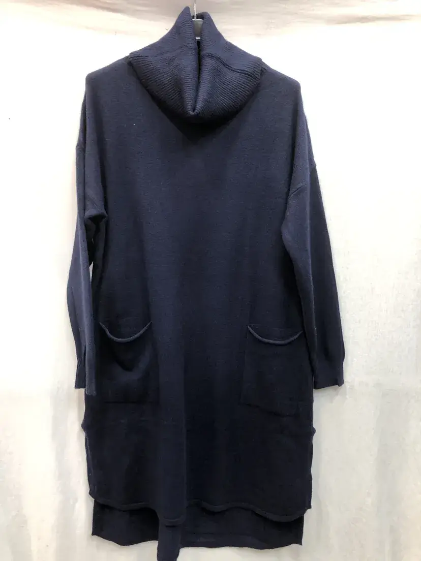 Mimi & Gogo - Wholesale Dress - Women's - Sweater dress with turtleneck sweater @2986_SweaterDressTurtleneckSweater11