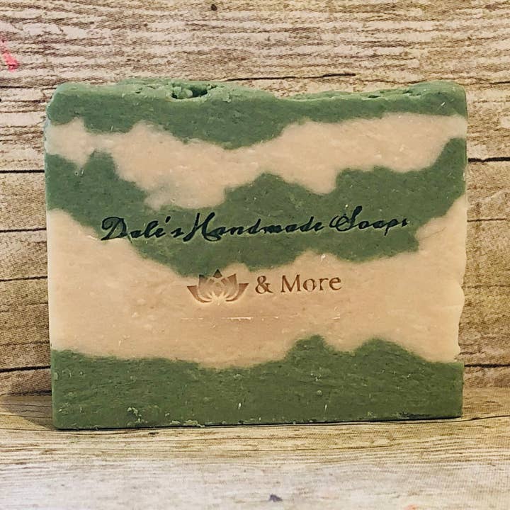 Spearmint & Peppermint Goat Milk Soap for wholesale by Dales Handmade Soaps & More
