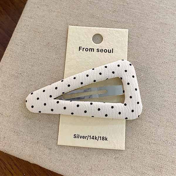 Dipped Shop - Vente Pince à cheveux – femme - Barrette Mignonne à Pois DP25F4363