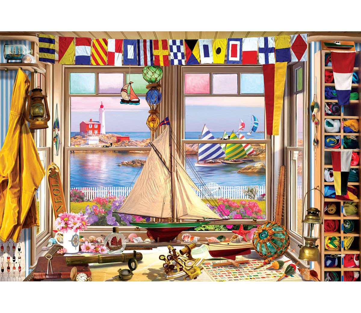 Eurographics Puzzles Europe - Wholesale Puzzle - Adult - Lighthouse Tin1