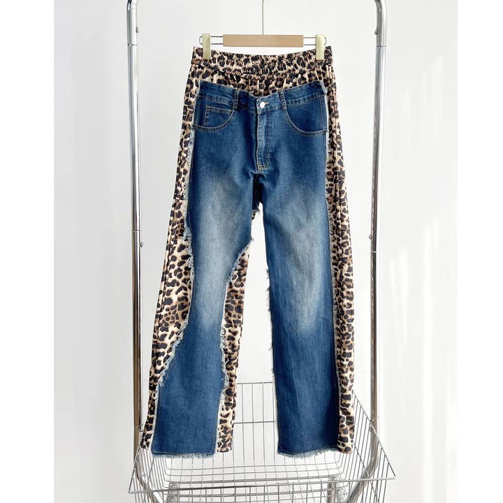 X7857CP Contrast High Waist Pants for wholesale by XHHH Inc