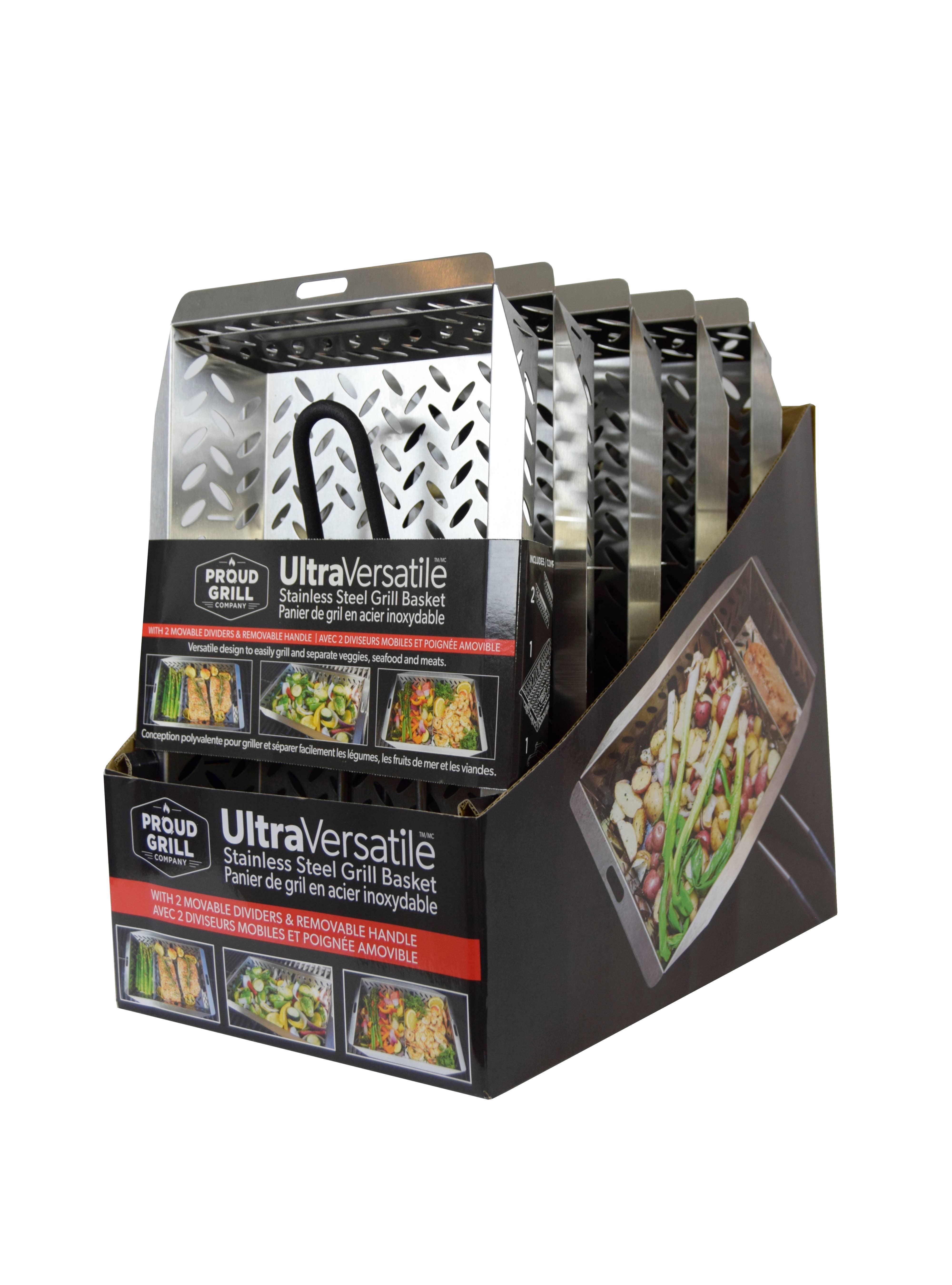 Proud Grill – wholesale Outdoor grill tools – UltraVersatile Grill Basket2