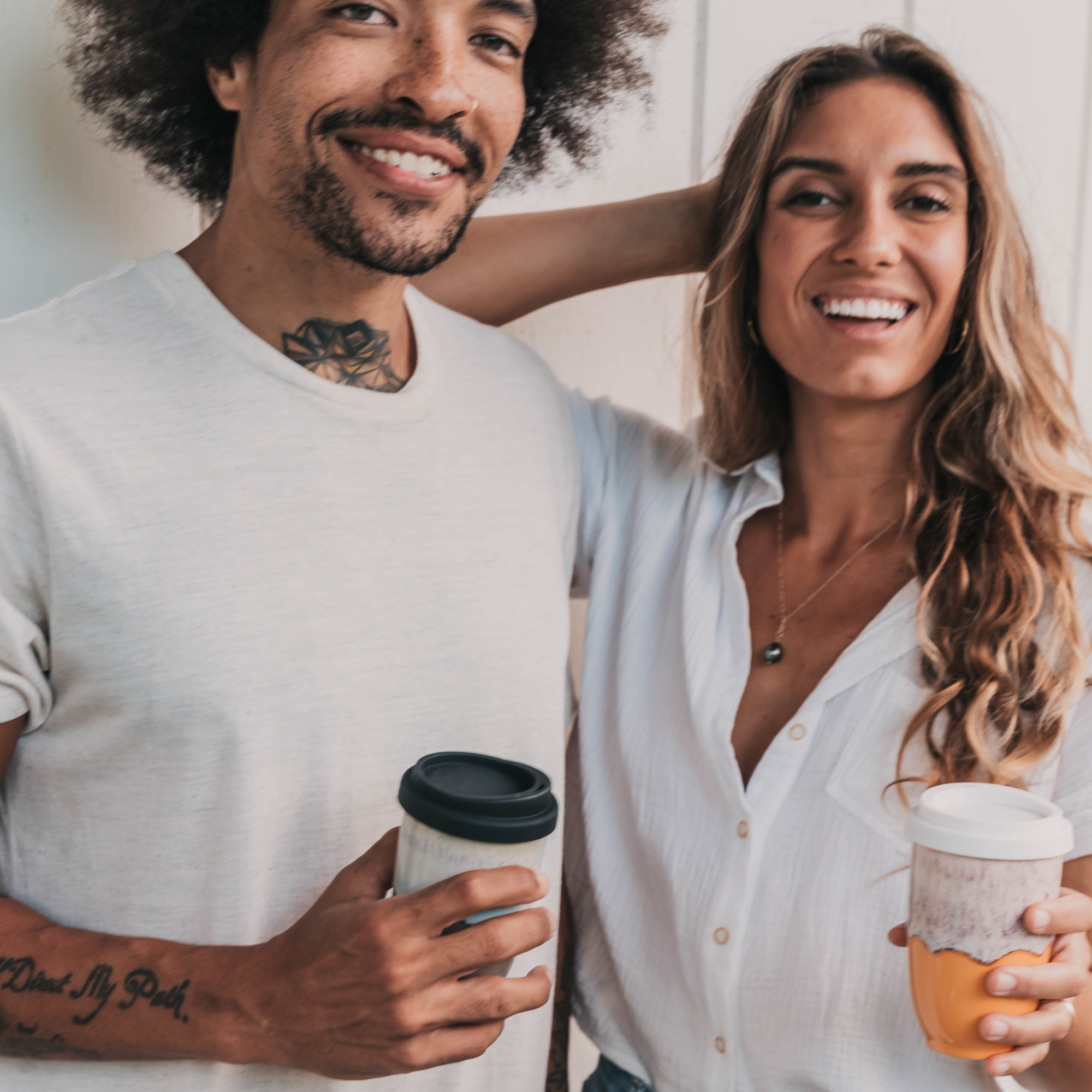 Nova Ceramics Travel Mugs - Wholesale Coffee Mug - Grapefruit 12oz Ceramic Travel Mug – Reusable & Stylish7