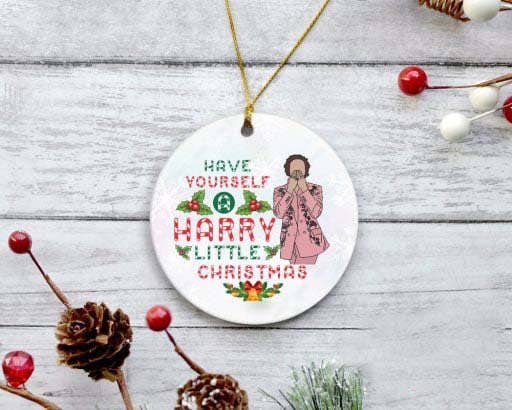 TMLECOM LTD – wholesale Ornament – Have yourself a Harry Little Christmas Ornament, HS Ornament0