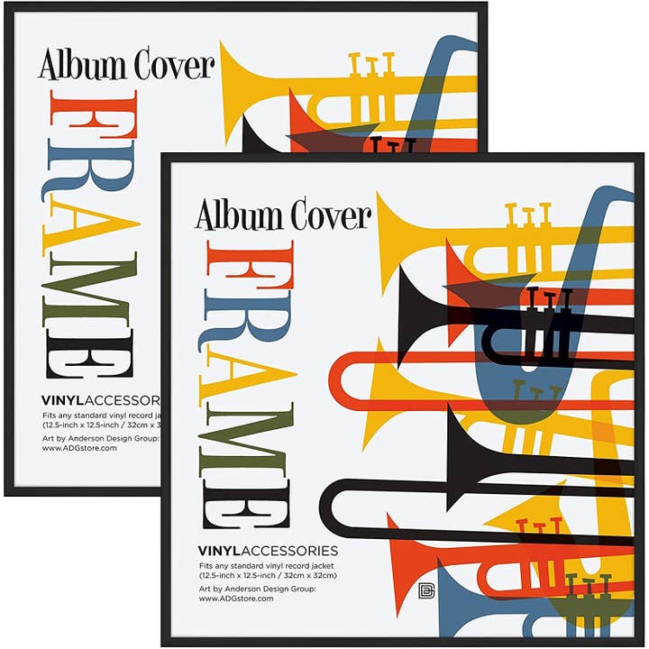 Black Americanflat Aluminum Album Frame for wholesale on Faire12