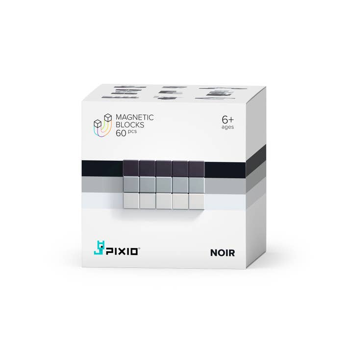 Abstract Noir - 60 pcs Multi-Color Magnetic Block Set for wholesale by PIXIO