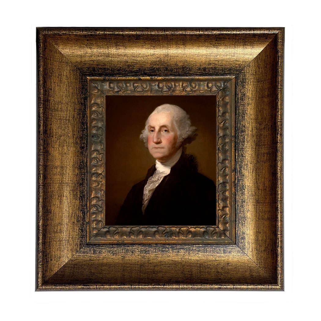 Madison Bay Co. - Historical Home Decor Reproductions - Wholesale Art Print - George Washington by Gilbert Stuart Vintage Painting Print6