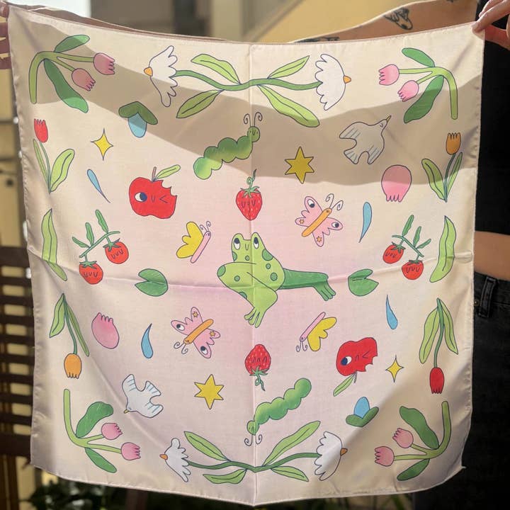 Soft Spring Bandanas for wholesale by Rosi Tooth