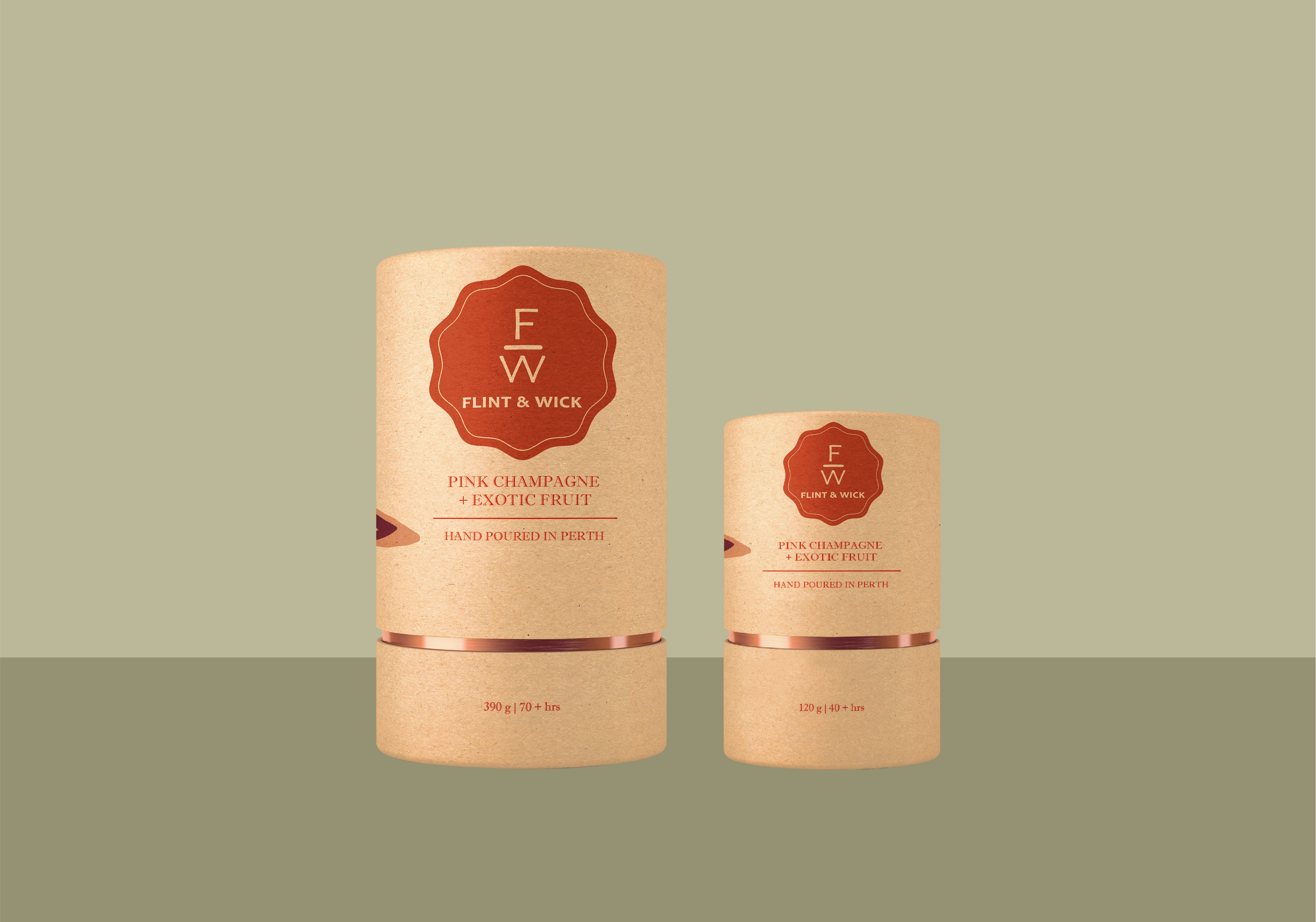 Flint & Wick - Wholesale Jar/filled candle - PINK CHAMPAGNE + EXOTIC FRUIT2