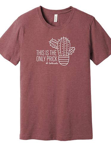 The Only Prick Tee for wholesale by Unfiltered