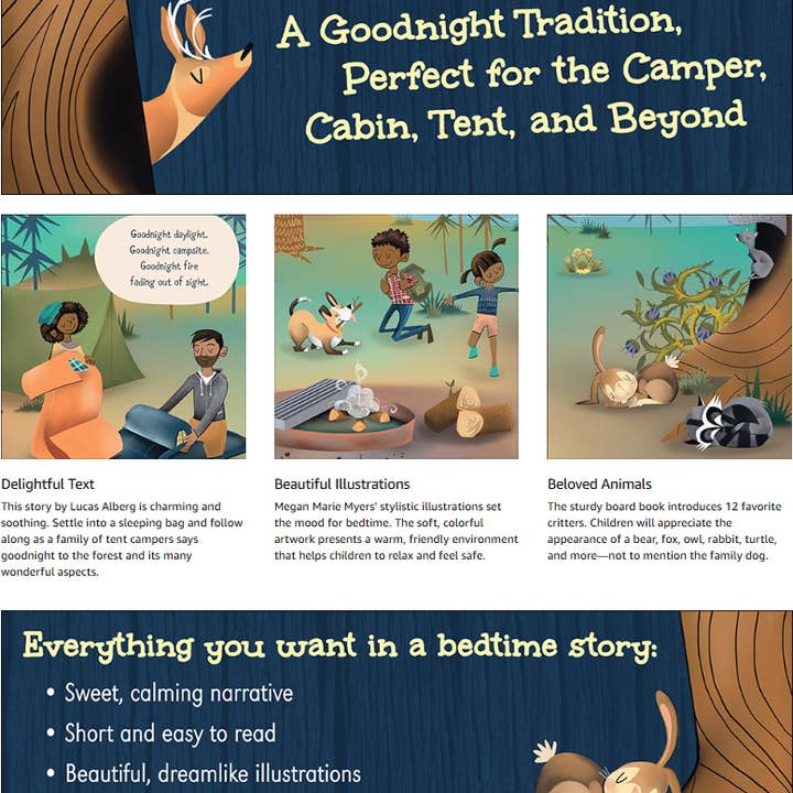 AdventureKEEN - Wholesale Baby & Toddler Book (0-2) - Goodnight Great Outdoors Board Book7
