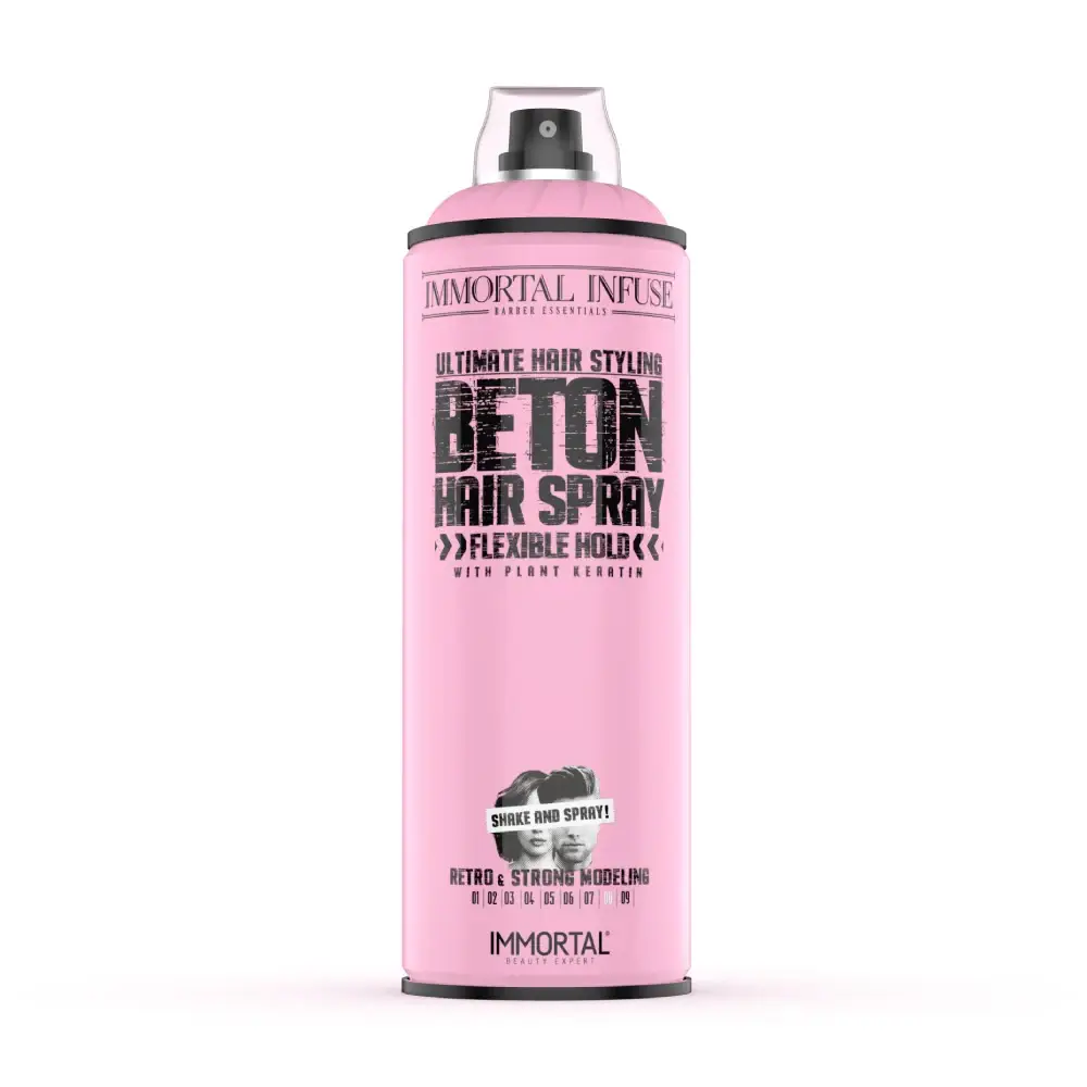 BranVx Distributors - Wholesale Hair Spray - Immortal Beton Hair Spray Flexible Hold 16.9 Oz0