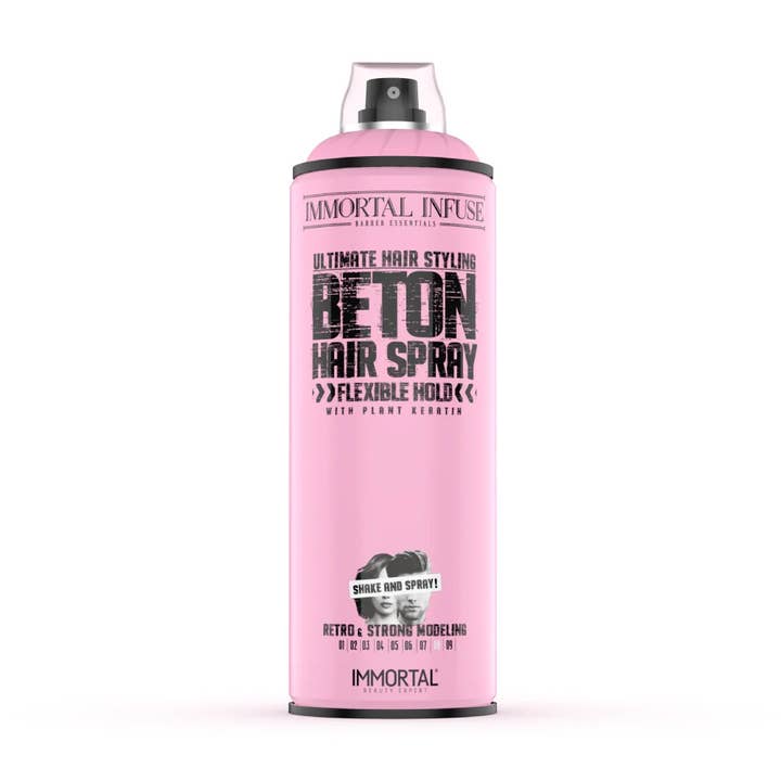 BranVx Distributors - Wholesale Hair Spray - Immortal Beton Hair Spray Flexible Hold 16.9 Oz