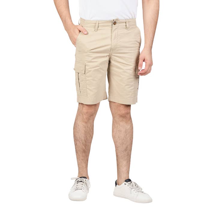 Regular Fit Cargo Shorts for wholesale by Soroor