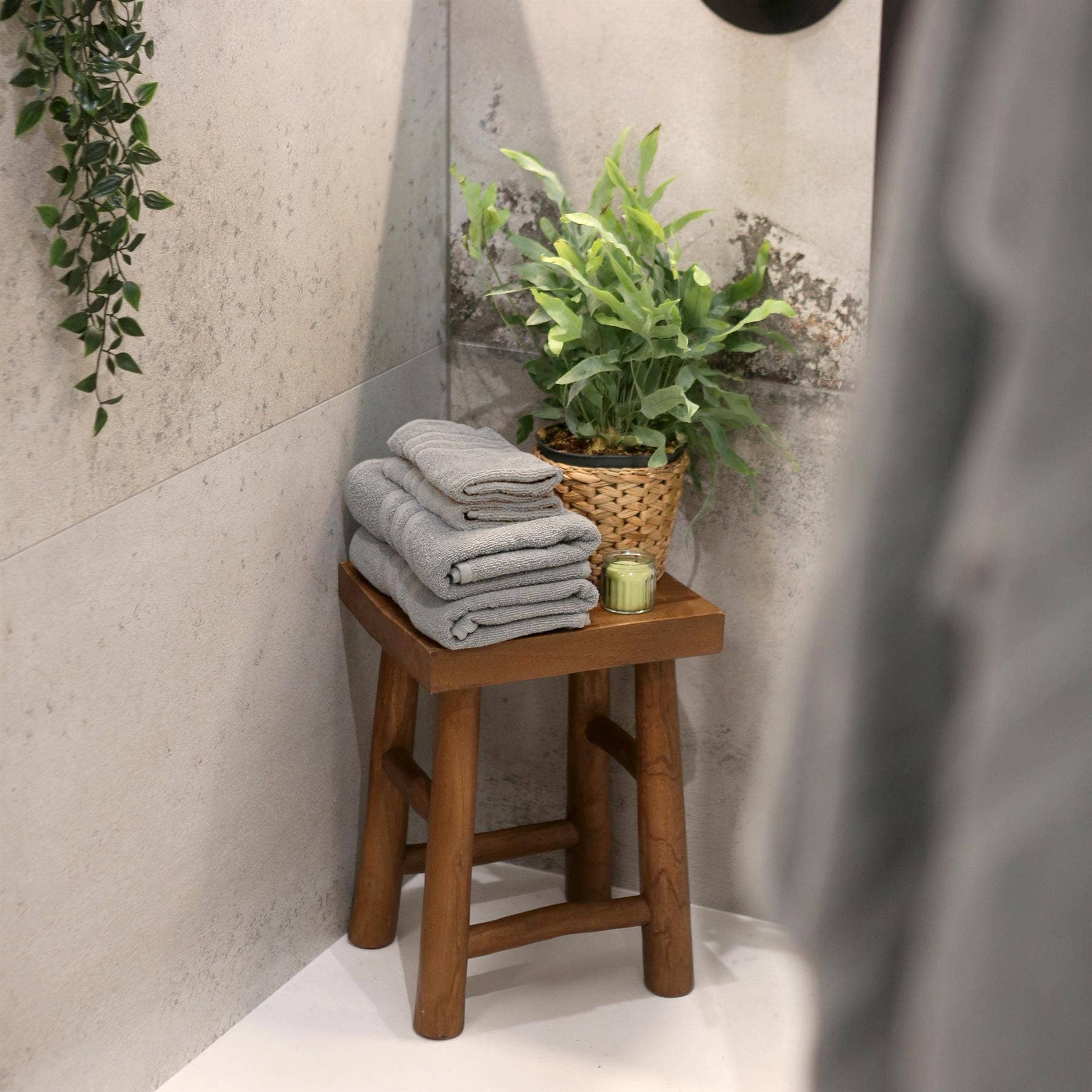 Rinkit Ltd - Vente Gant de toilette - Gant de toilette en coton 30 cm x 30 cm10