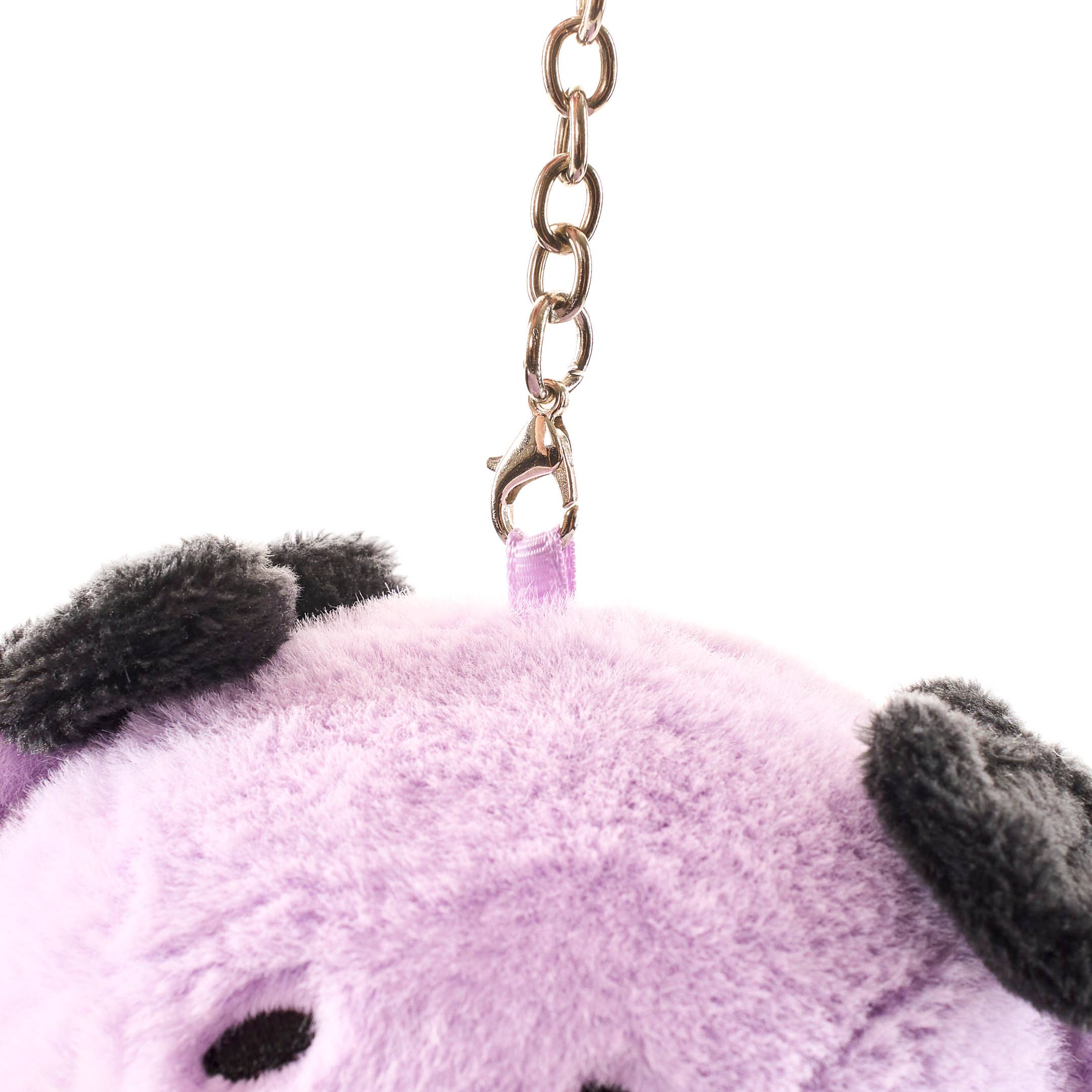 Tiny Protectors – wholesale Nyckelring - Unisex – Vivienne, goth-kanin nyckelring i plysch3