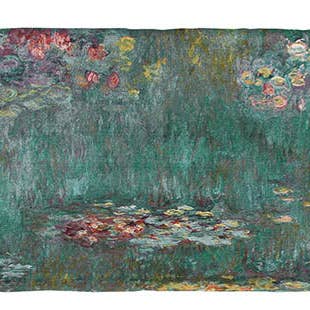Ninfea Monet - Appeso a parete per la vendita all'ingrosso da parte di Signare Tapestry