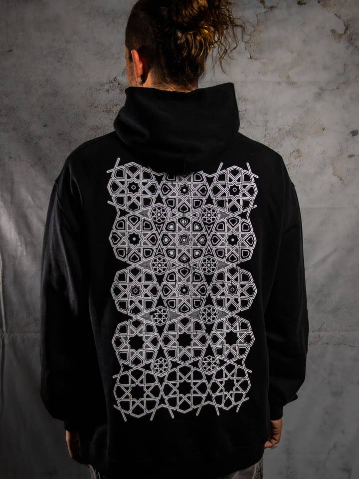 Art of Zig - Wholesale Hoodie – Unisex - PONDER THE INFINITE Black Relax Hoodie6