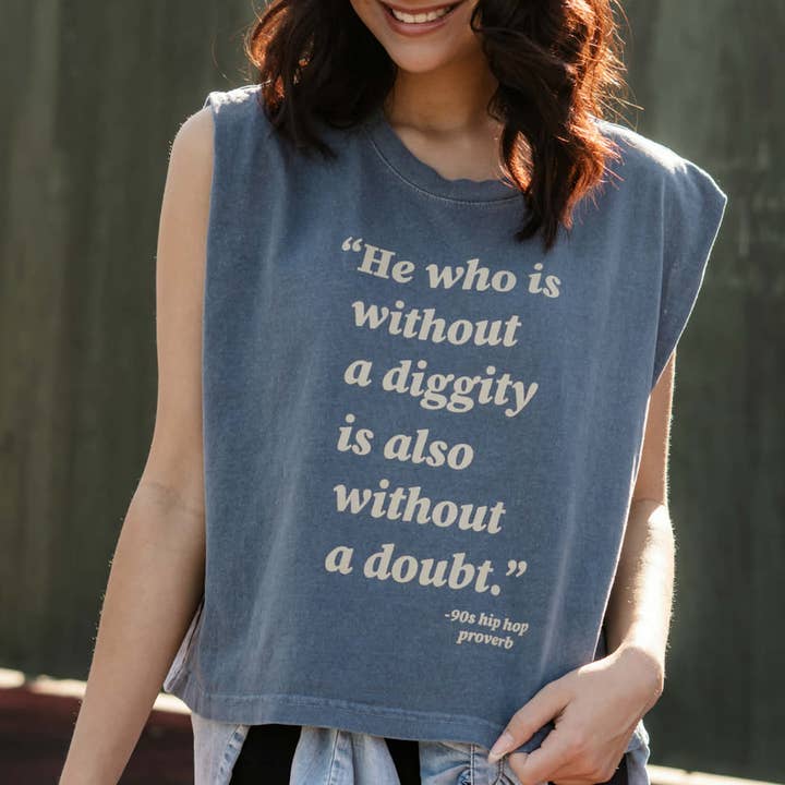 90s Diggity Hip Hop Quote Graphic Tee Vintage Saying for wholesale by Mugsby