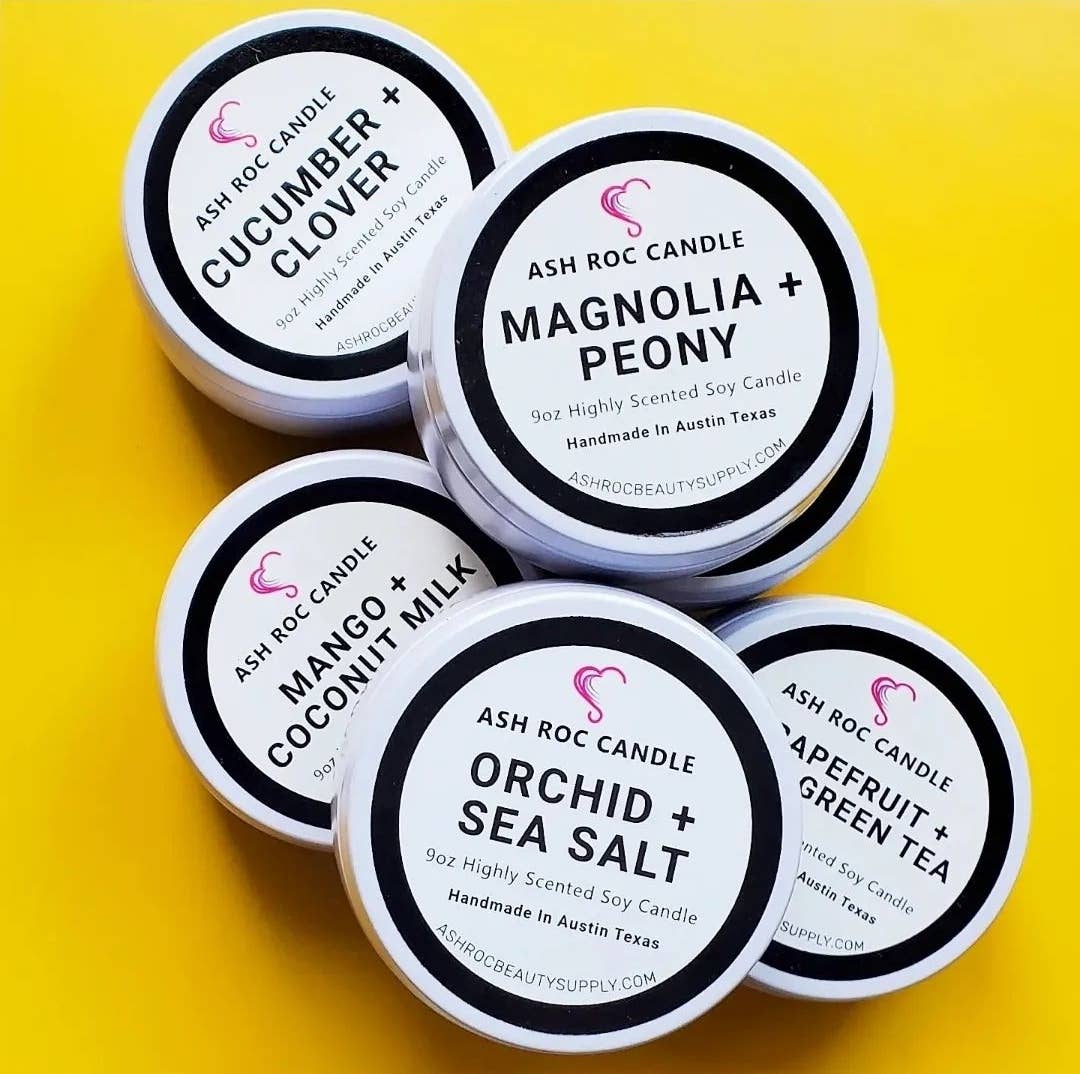 Ash Roc Candle - Wholesale Travel Candles - Palo Santo Mahoganhy Soy Candle ( Highly Scented )5